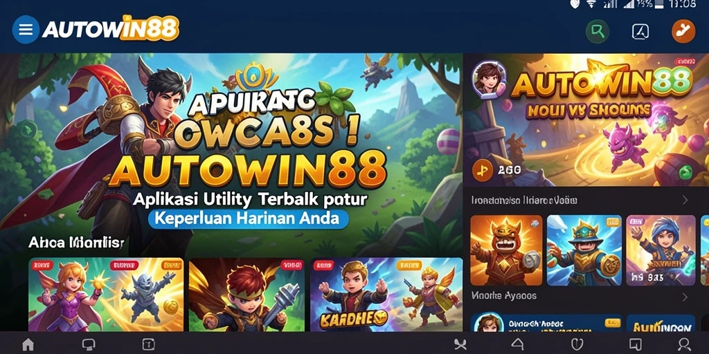 Screenshot utama AUTOWIN88 menunjukkan antarmuka yang intuitif dan mudah digunakan.