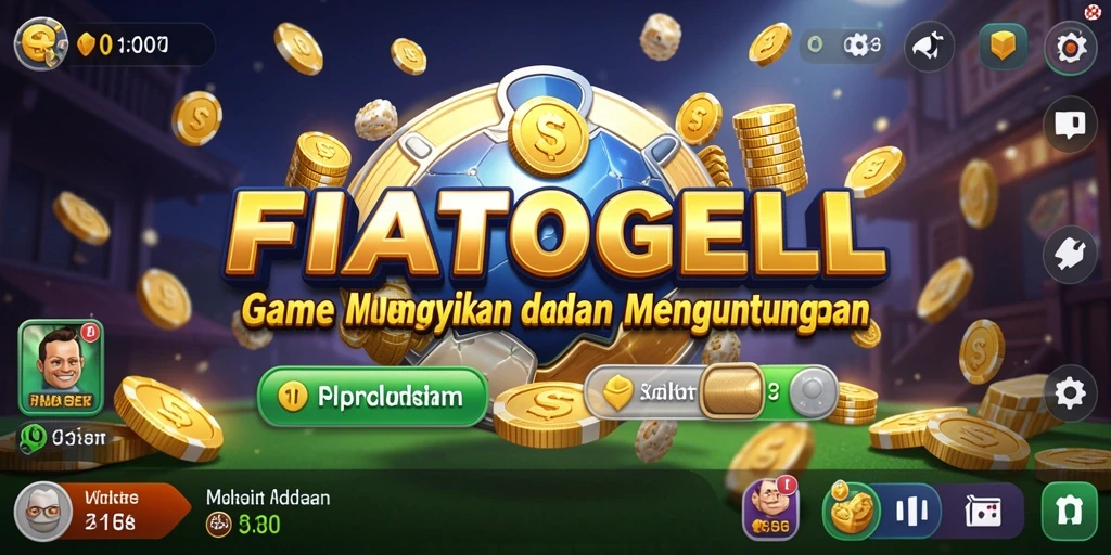 Tampilan screenshot yang menampilkan pengalaman gameplay FIATOGEL yang seru.