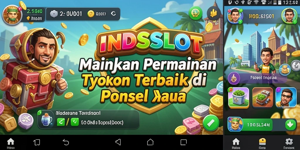 Tampilan gameplay menarik dari permainan Tycoon INDSLOT.