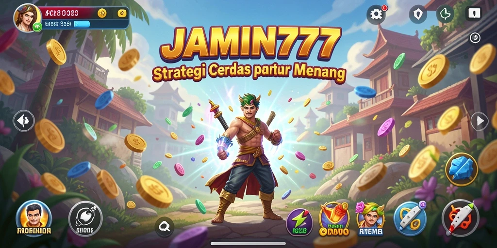 Tampilan gameplay menarik dan penuh strategi di JAMIN777.