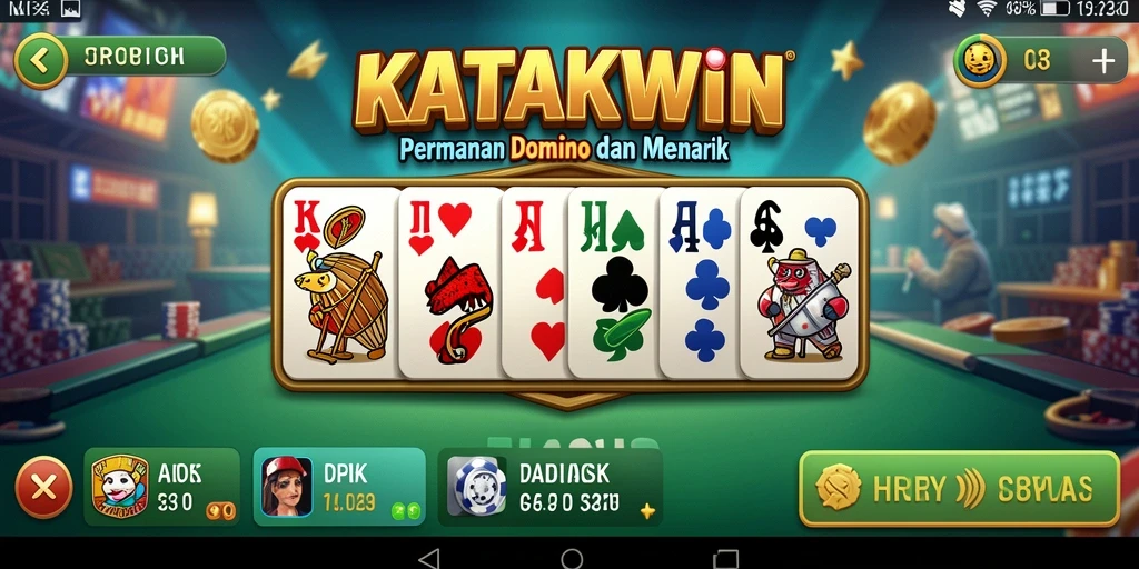 Gameplay seru KATAKWIN dengan grafis menawan.