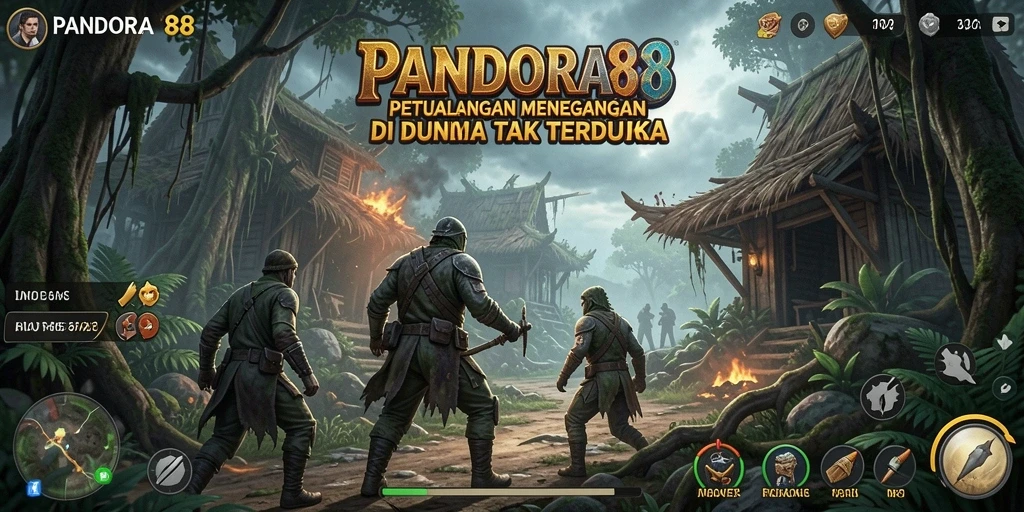 Gameplay seru dan penuh tantangan di PANDORA88.