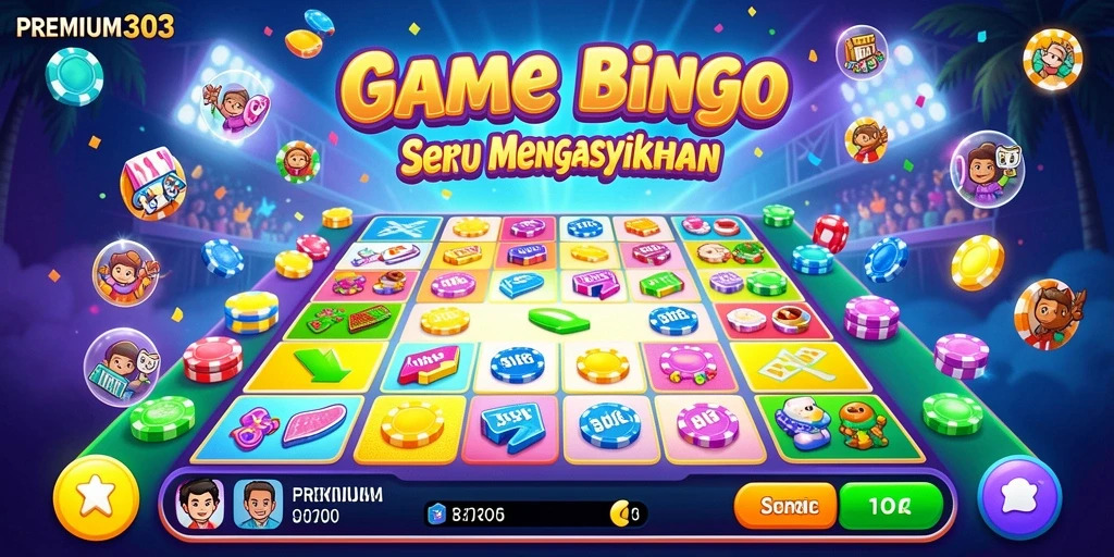 Screenshot gameplay Bingo yang seru di PREMIUM303.