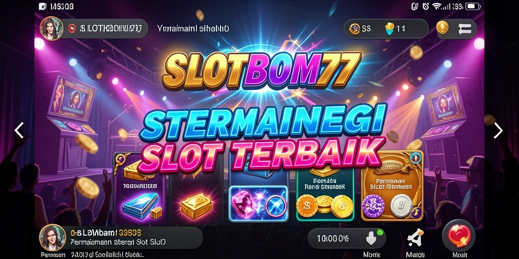 Tampilan menarik dari gameplay SLOTBOM77 yang memukau.